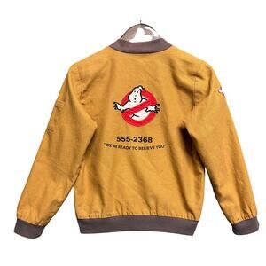 GHOSTBUSTERS Spirit Kids Jacket in Mustard Large Costume Halloween